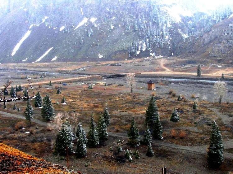 Tremendous building site power mountain land adjacent to historic townsite of Eureka.  Silverton