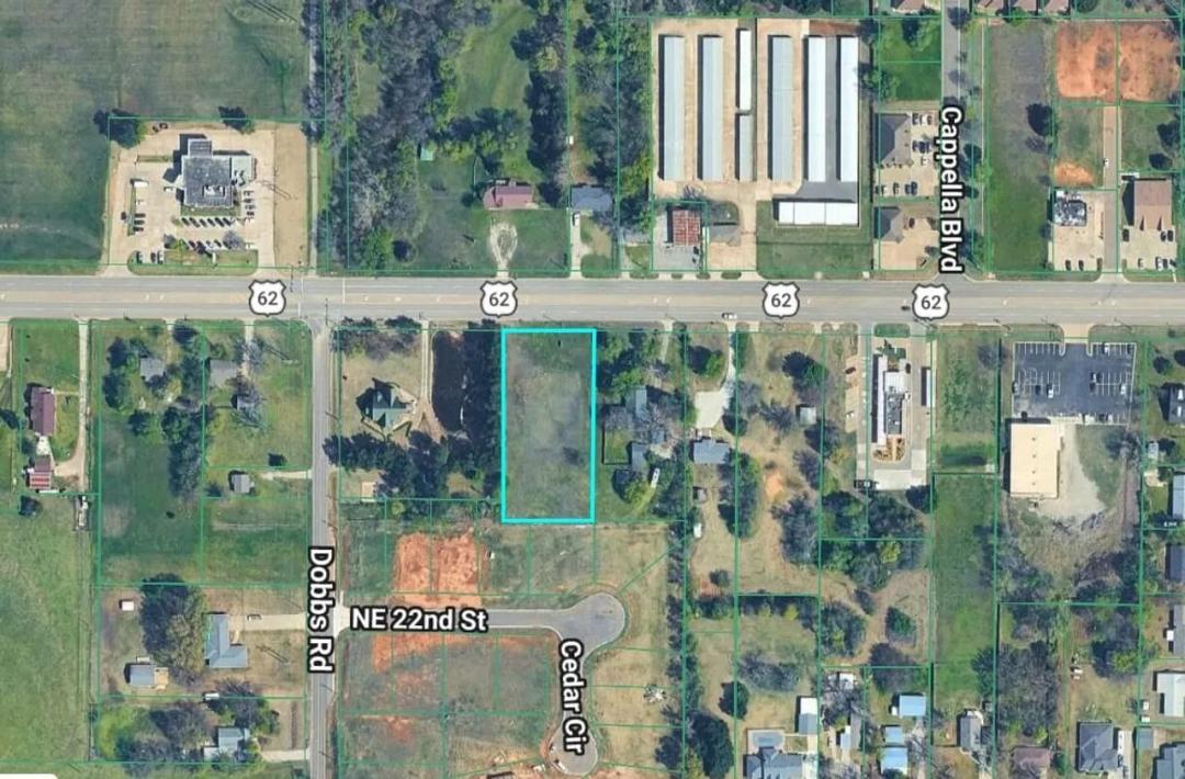 1.04 Acre Commercial Lot Harrah OK