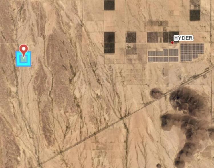 158 acres - RA 40 - Hyder, AZ