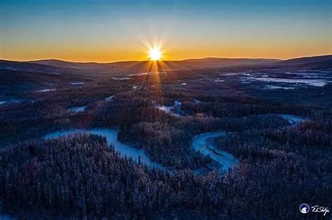 Alaskan Wilderness - Remote- Tanana River Near Manley Hot Springs