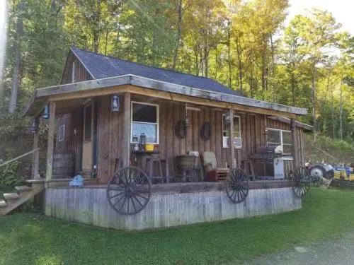 16 acres Cabin and Barn in Richford NY