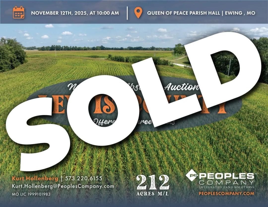 Listing #18565 - 212.00 acres in Lewis County, MO
