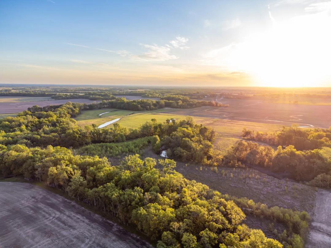 Rare Pottowatamie Creek Farm