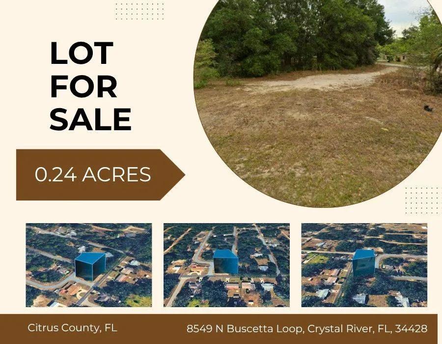 Corner Lot | Owner Financing | Crystal River Homesite (