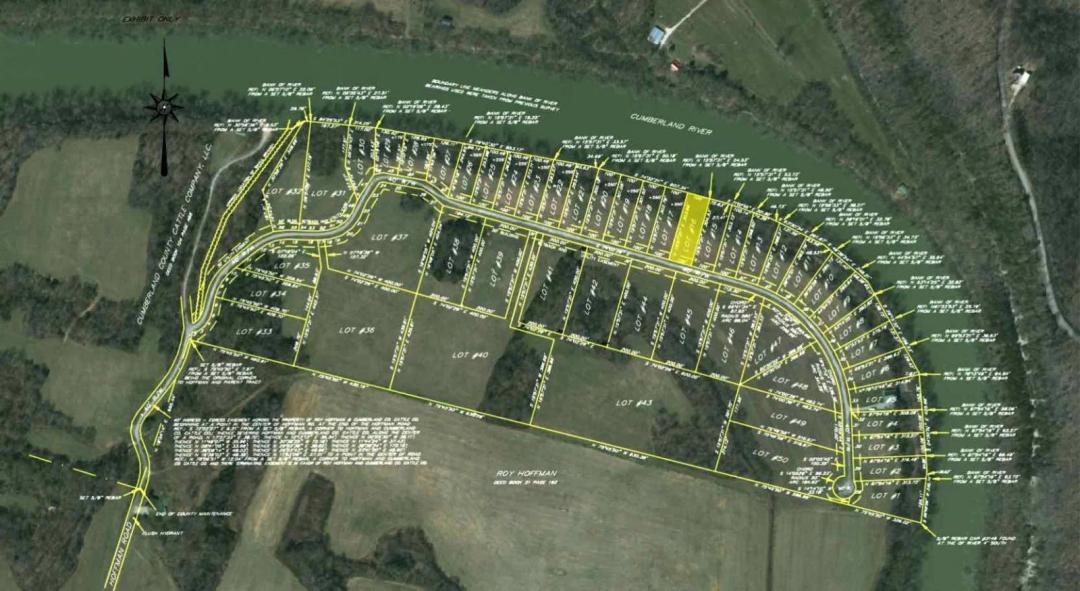 Cumberland River Property with Utilities Installed For Sale