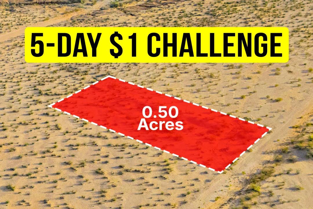 Own a 0.50-Acre Unrestricted Lot In NM, No HOA, Open Desert Views - $1 Down