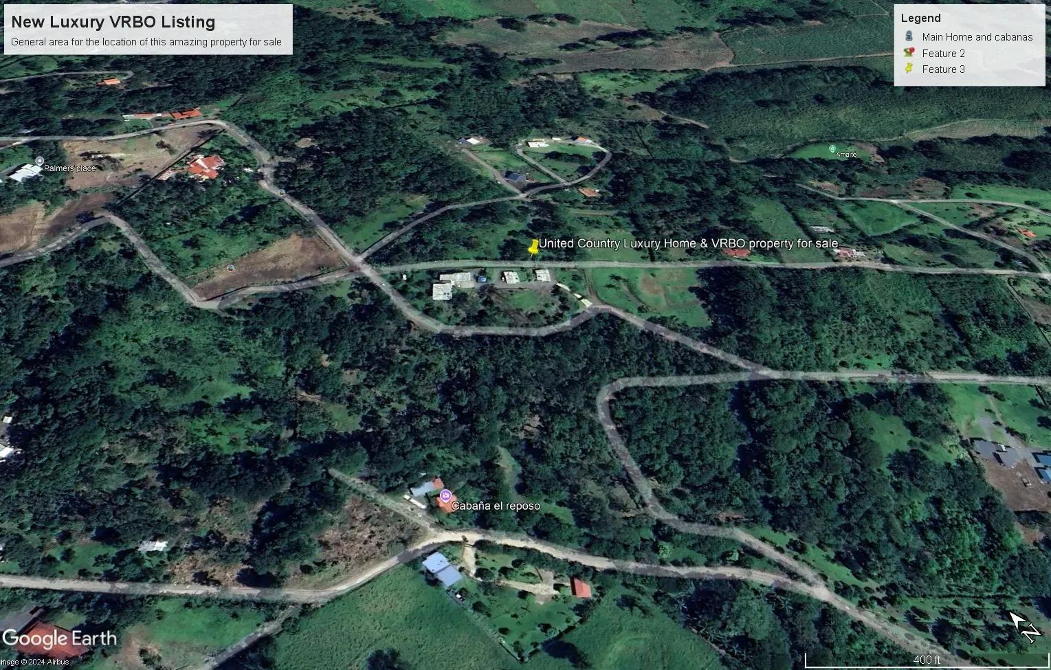 Costa Rica Luxury Home and VRBO property locate