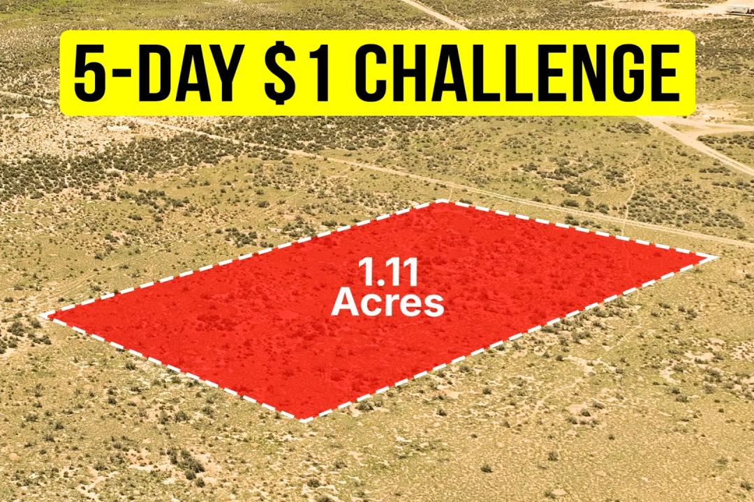Own a 1.11-Acre No HOA, Mountain Views Lot in UT - $1 Down