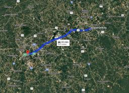 Direction from Spartanburg