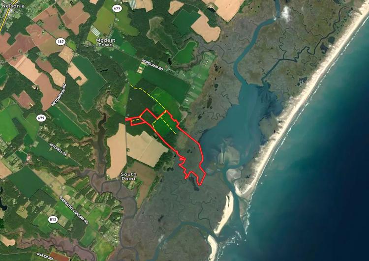 195 acres of Farm and Timber Land For Sale in Accomack County VA!