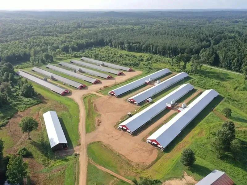 Benchmark Broiler Farm – Ten House Farm in Smith County, Mississippi