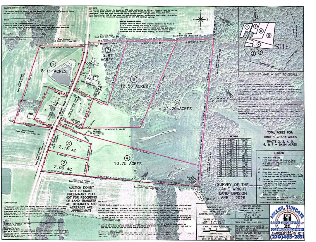 56.00 Acres at 1235 Ira Wright Rd.