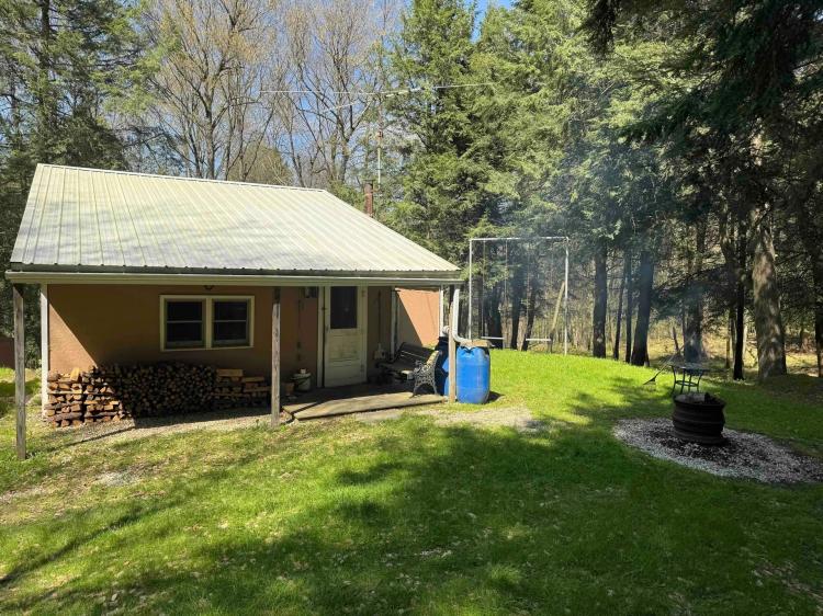 10 acres with Cabin and Woodlands in Portville NY 1127 Little Loop Rd