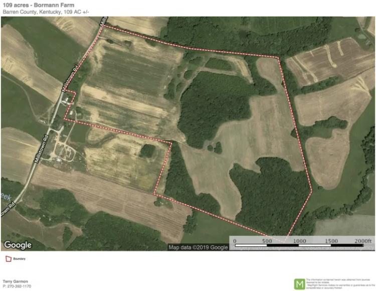 109 Acres crop land & mature timber