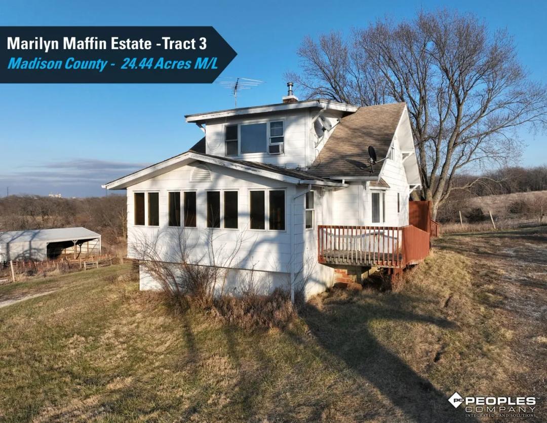Listing #18048 - 153.89 acres in Madison County, IA