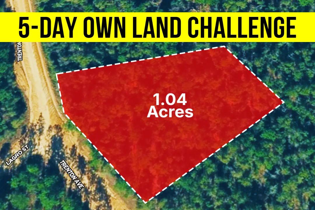 Own A 1.04-Acre Peaceful Private Area Lot In FL, No HOA - Owner Financing