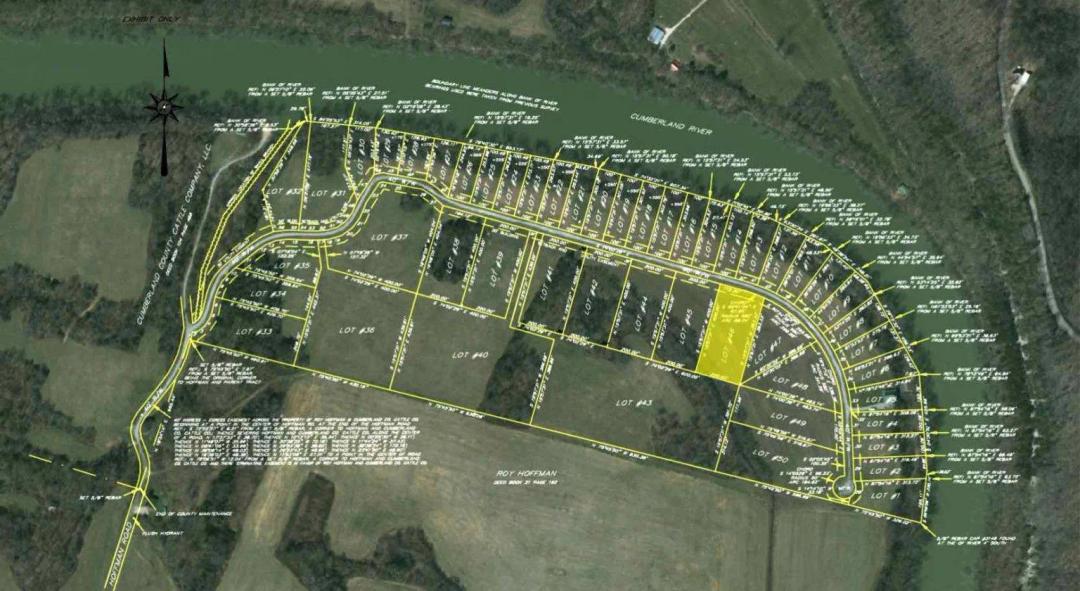 Cumberland River Property with Utilities Installed For Sale