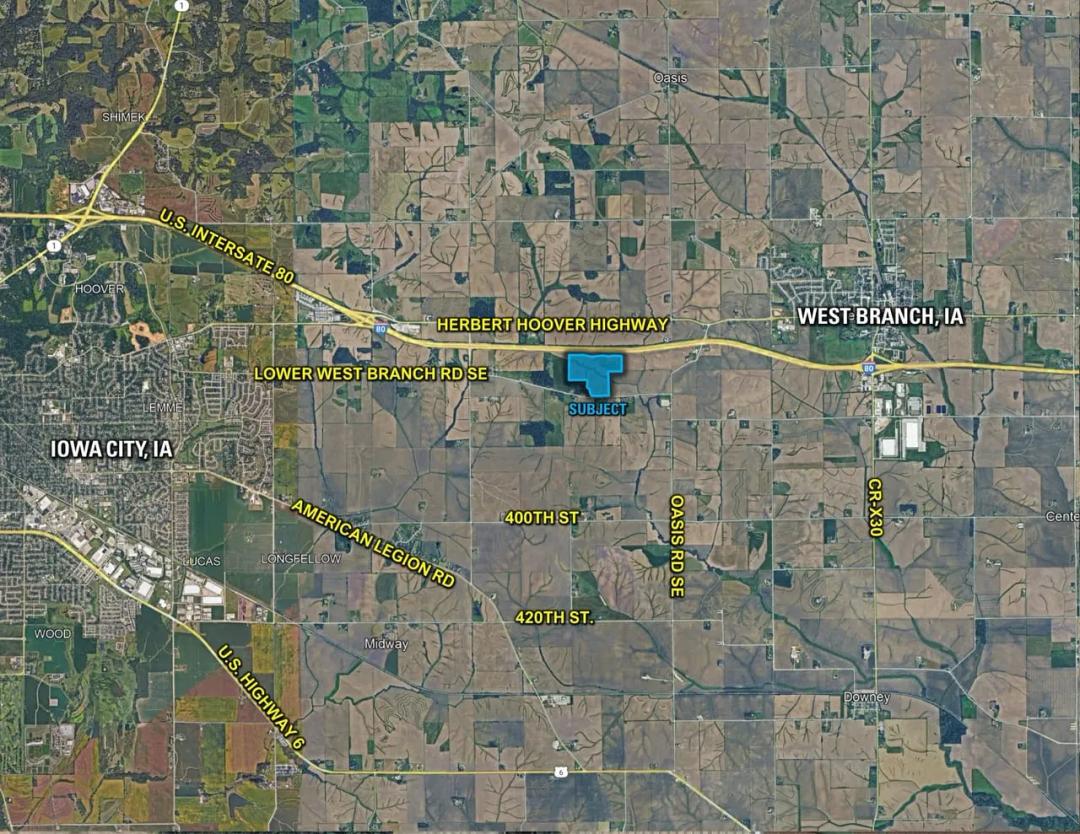 Listing #18589 - 96.39 acres in Johnson County, IA