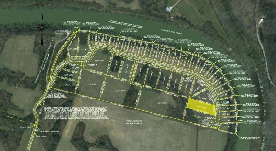 Cumberland River Property with Utilities Installed For Sale