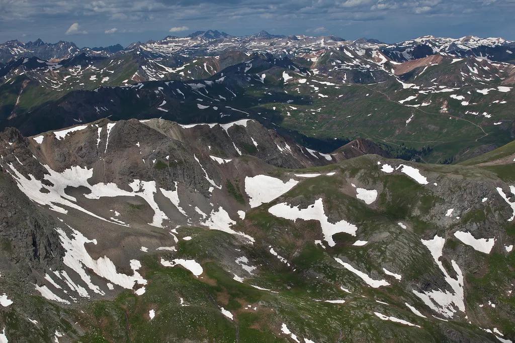 San Juan Mountains - Land Surrounded by Government Wilderness Lands (inholding)