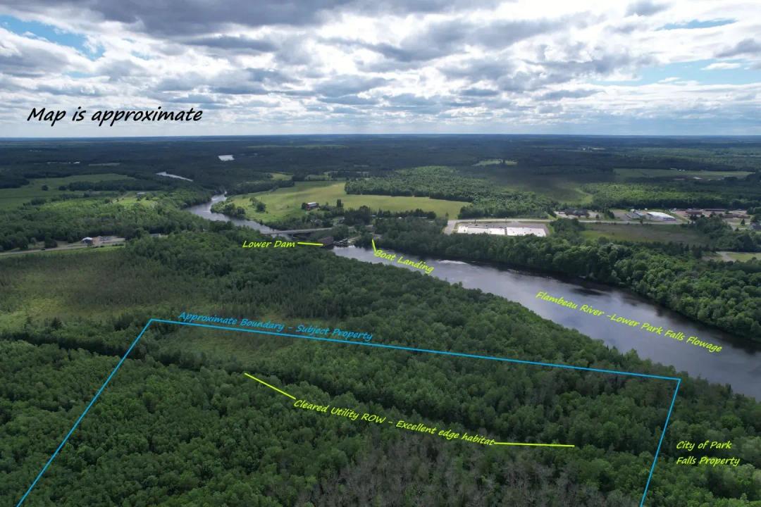 58 Acres of Wisconsin Whitetail Hunting Land for Sale in Park Falls