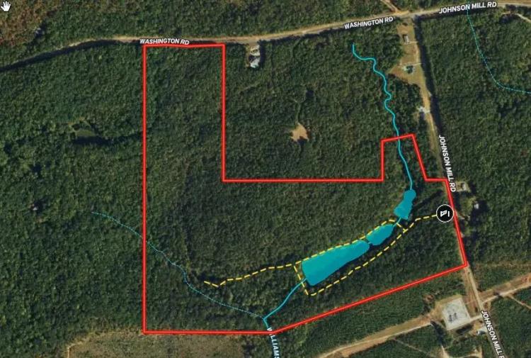 101.5 acres in Harris County with Two Lakes