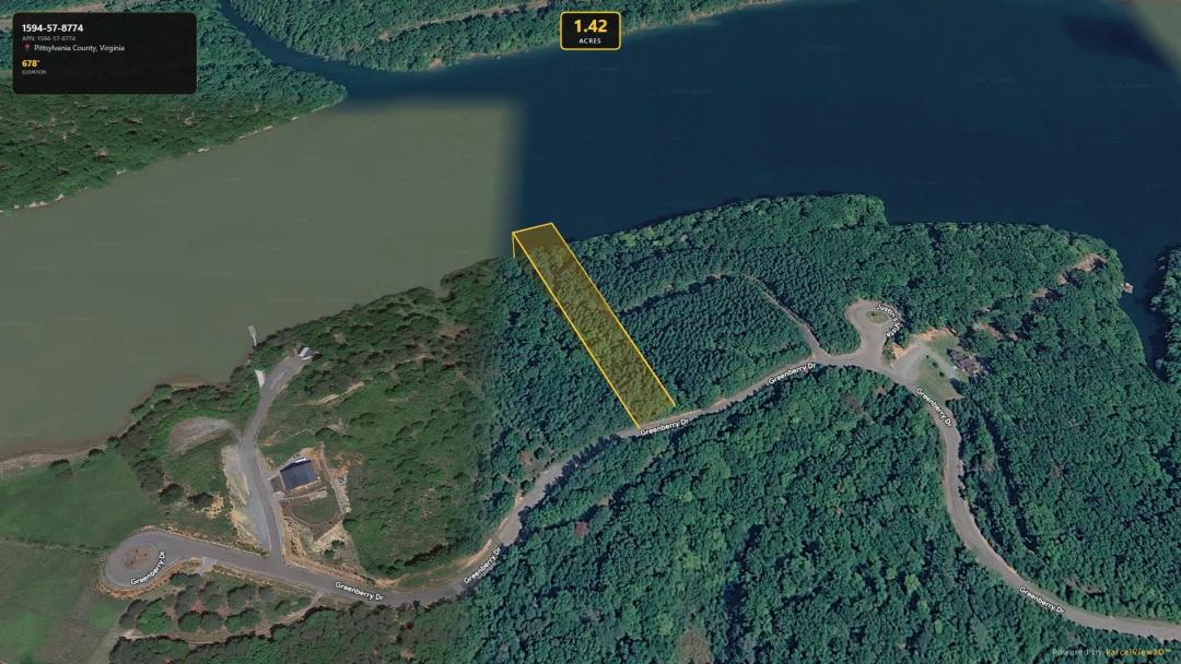 1.42 Acre Wooded Homesite in Gated Eagle Pointe Shores – Steps from Leesville Lake