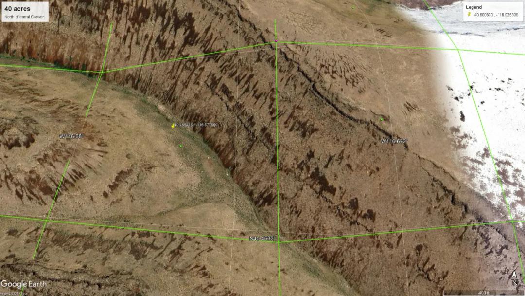 40 acres of Remote, Rugged - Shoshone Mountain Range Land