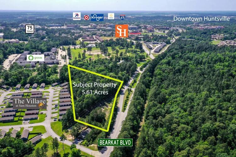 5.61 Acres Prime Development - Bearkat Blvd, Huntsville, TX