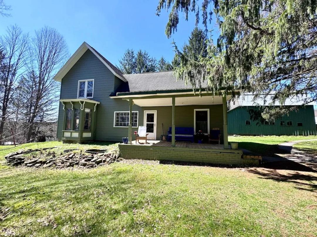 House with Barn in Angelica NY 83 High St