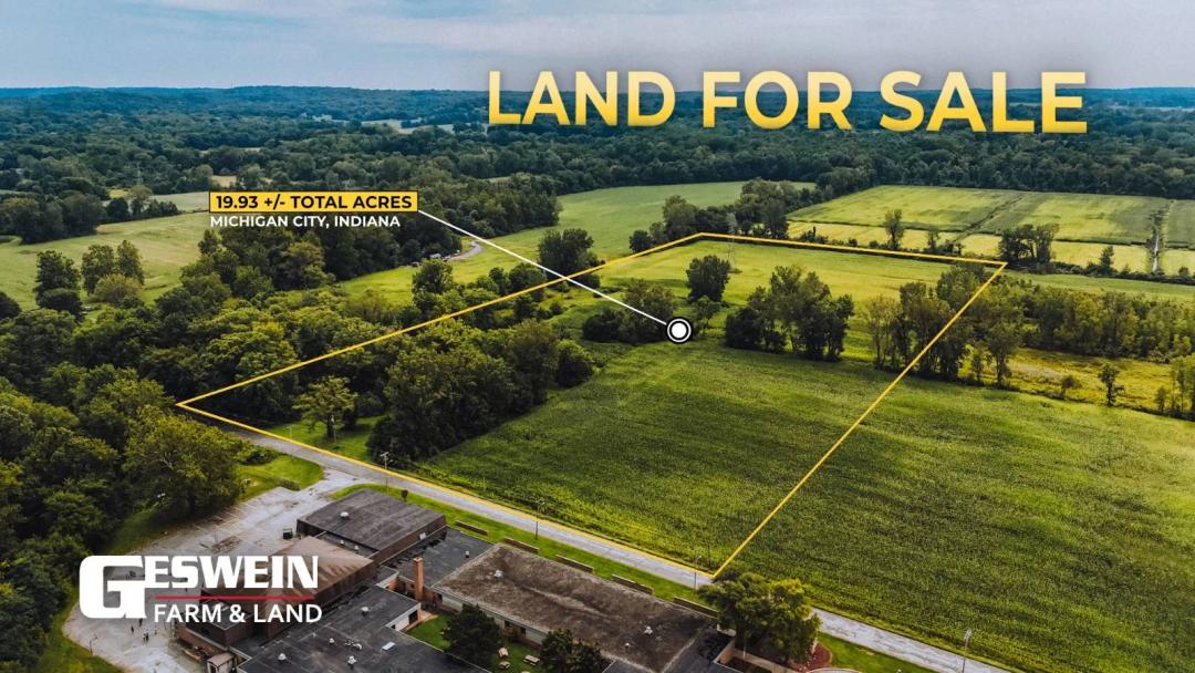 19.93 +/- Acres For Sale in Michigan City, IN