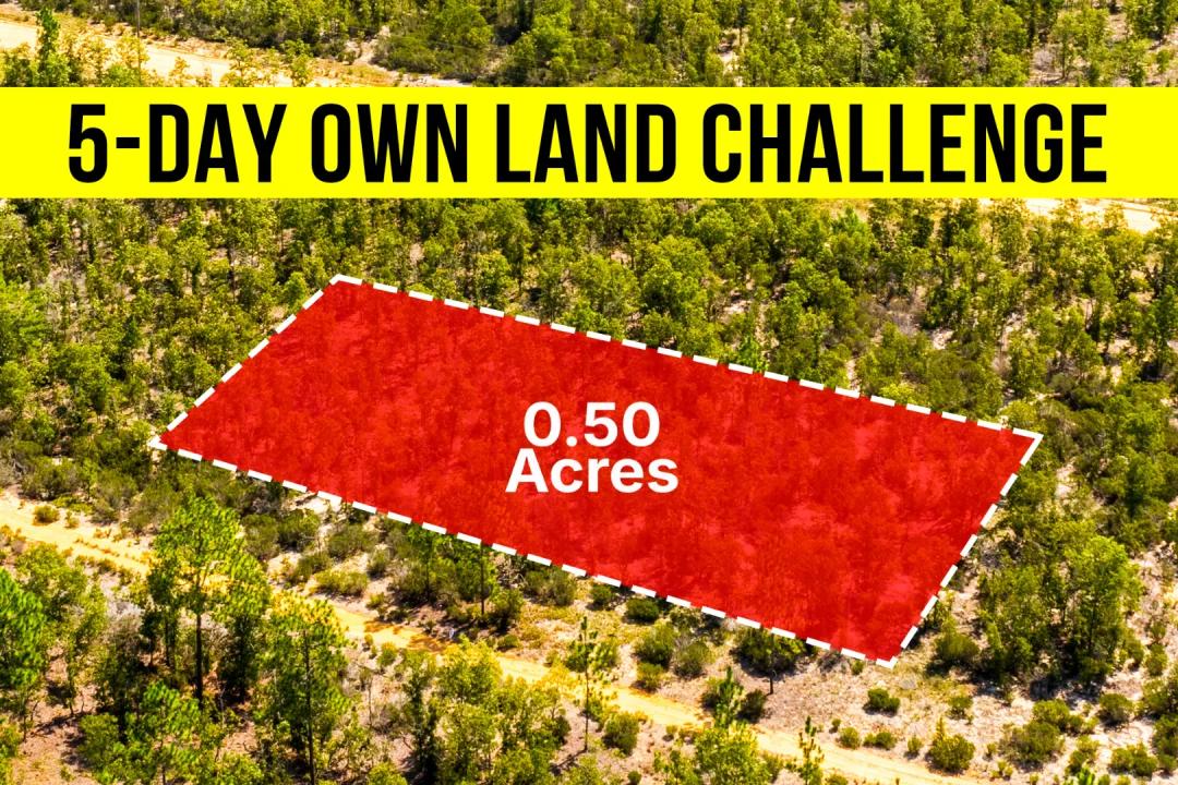 Own a 0.50-Acre Peaceful Area Lot In FL, Near Lakes - Owner Financing