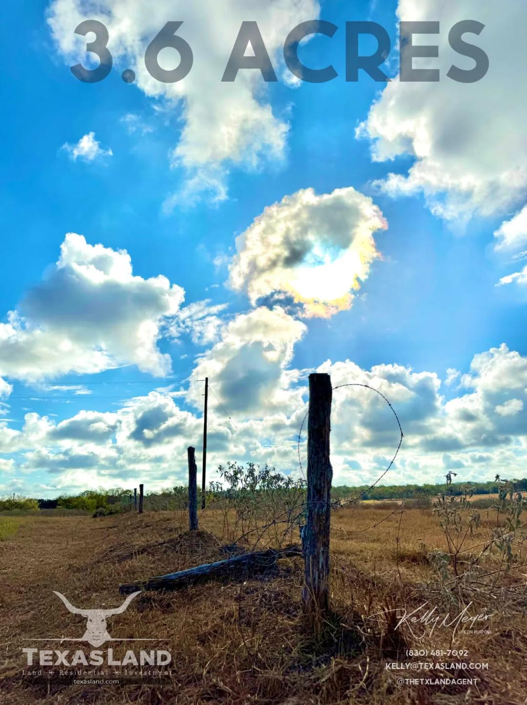 3.6 Acres in the Hills Outside Luling