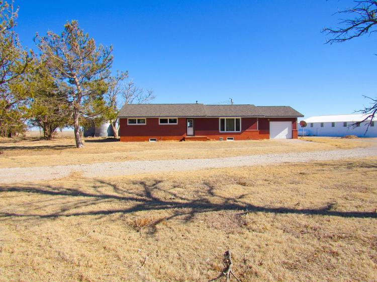 Fowler Kansas Home on Acreage for Sale