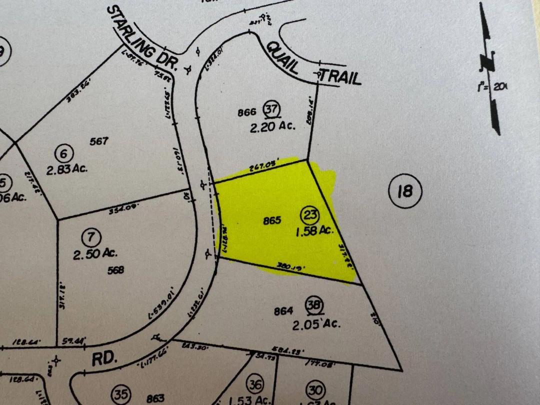 1.58 Acres at 16475 Oakridge Rd
