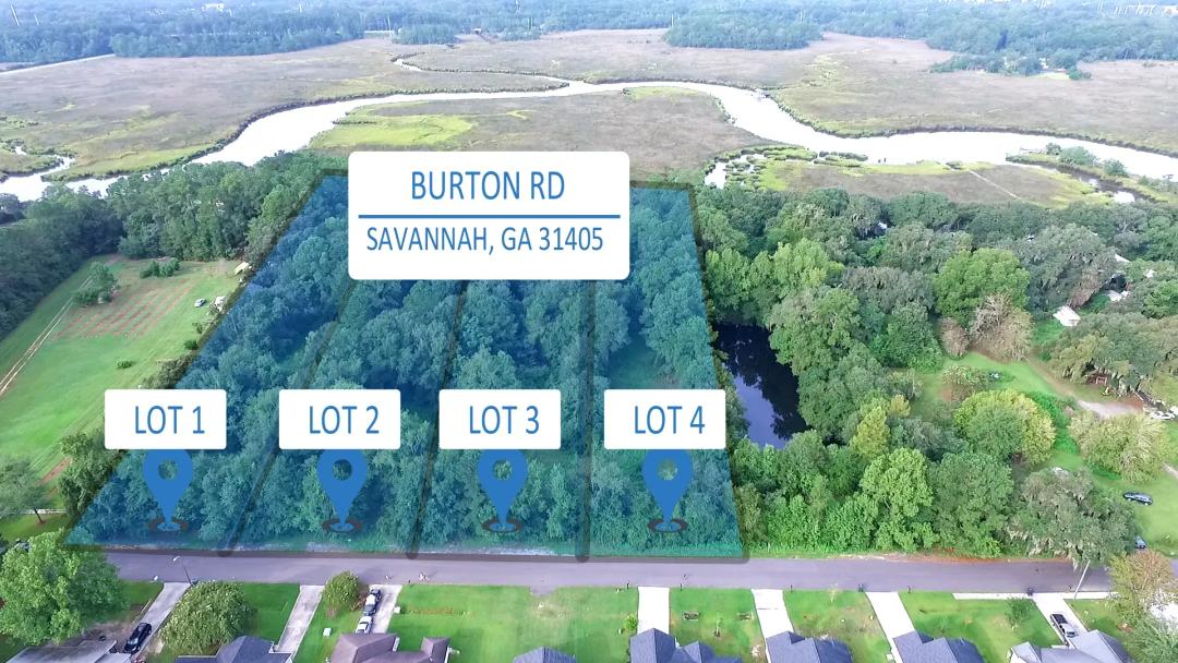 Marsh Front with Deep Water Access - Four Contiguous Lots - Buildable