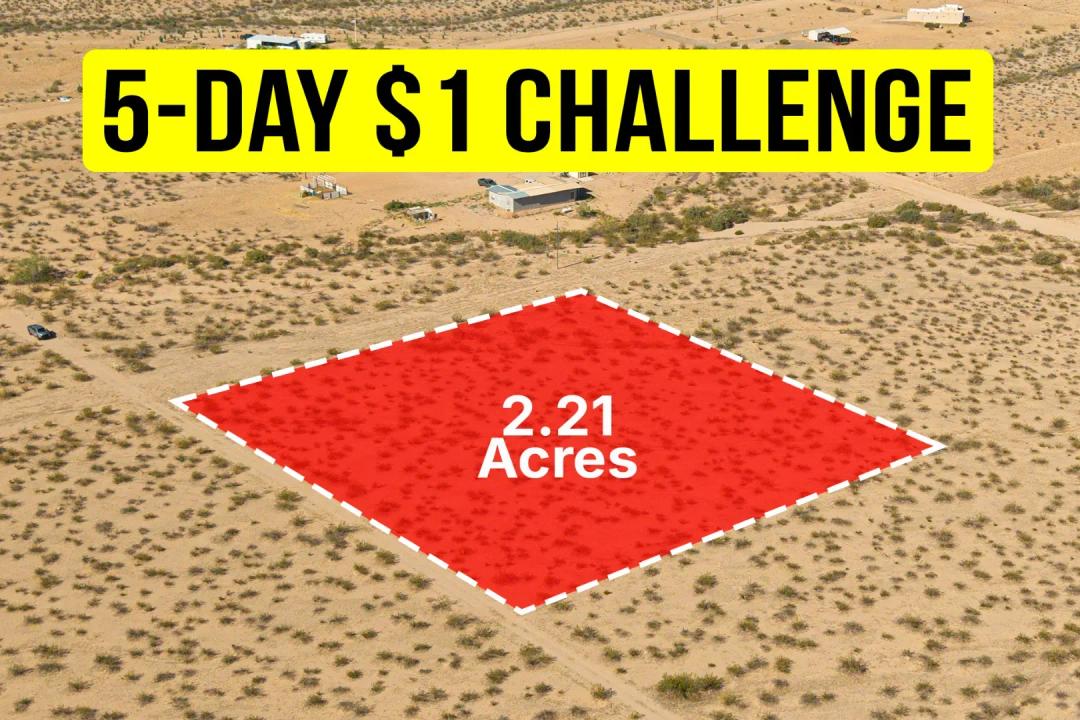 Own A 2.21-Acre Corner Lot In NM - No HOA - Near Highway - $1 Down