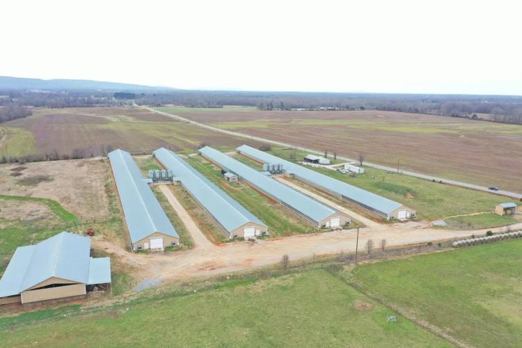 Poe and Sui Broiler Farm – 4-House Poultry Farm in Lincoln County, TN
