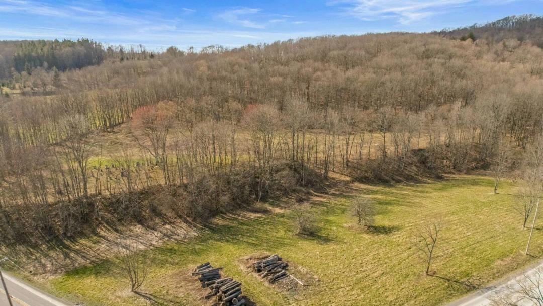 Private 12+ Acres with several level building spots!