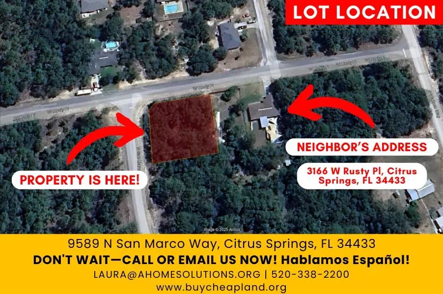 LOT LOCATION