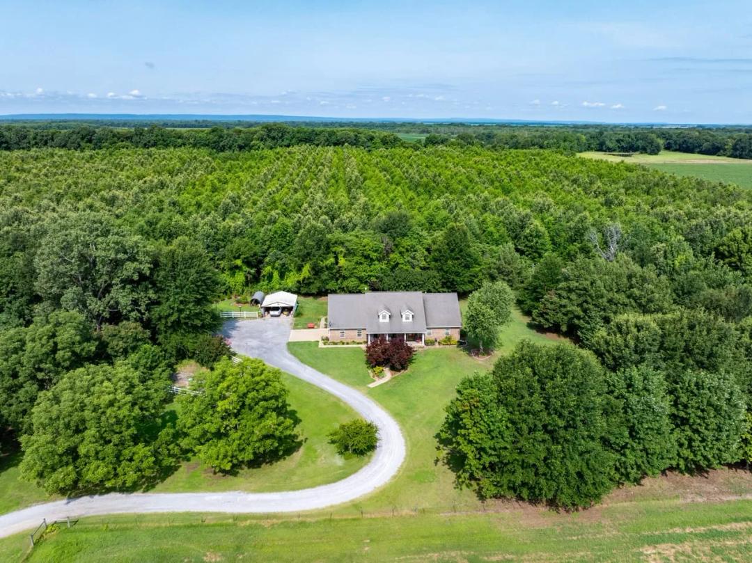 Private Country Estate with Shop, Pond Access, Fenced Pasture & Custom Home on Beautiful Acreage, Newport, AR
