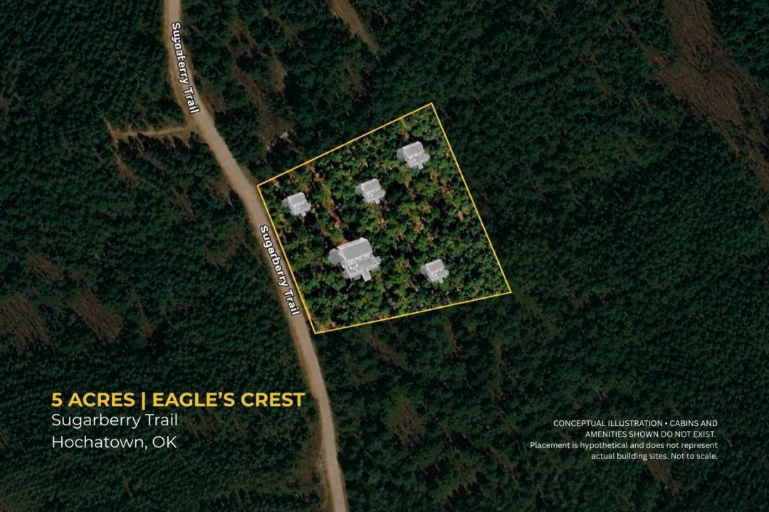Elevated 5 Acres with Multi-Site Potential in Hochatown
