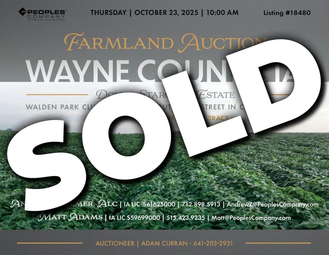 Listing #18480 - 116.36 acres in Wayne County, IA