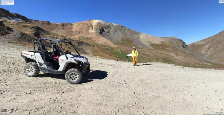 107 acres on the top and sides of Cinnamon Mountain 13330'   Alpine Loop San Juan Mountains