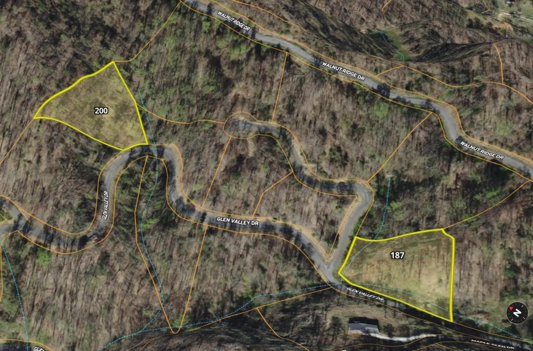 2.84 Acres at 187 and 200 - Glen Valley Dr