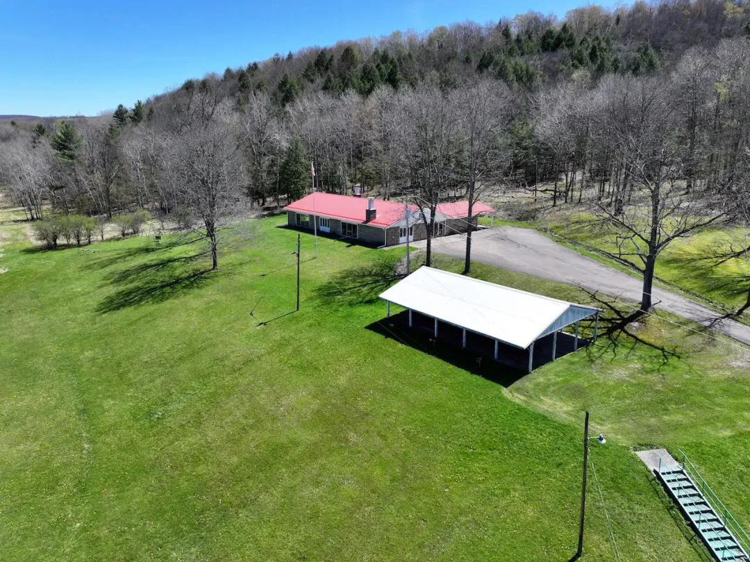 262 acres Recreational Retreat and Building with Campground Potential and Event Venue in Scio NY 3827 Vandermark Rd