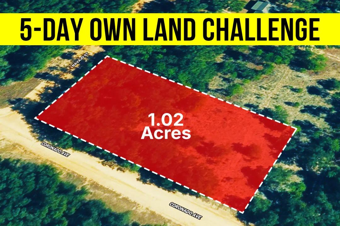 Own a 1.02-Acre Corner Lot in FL, No HOA, Near Lakes - Owner Financing