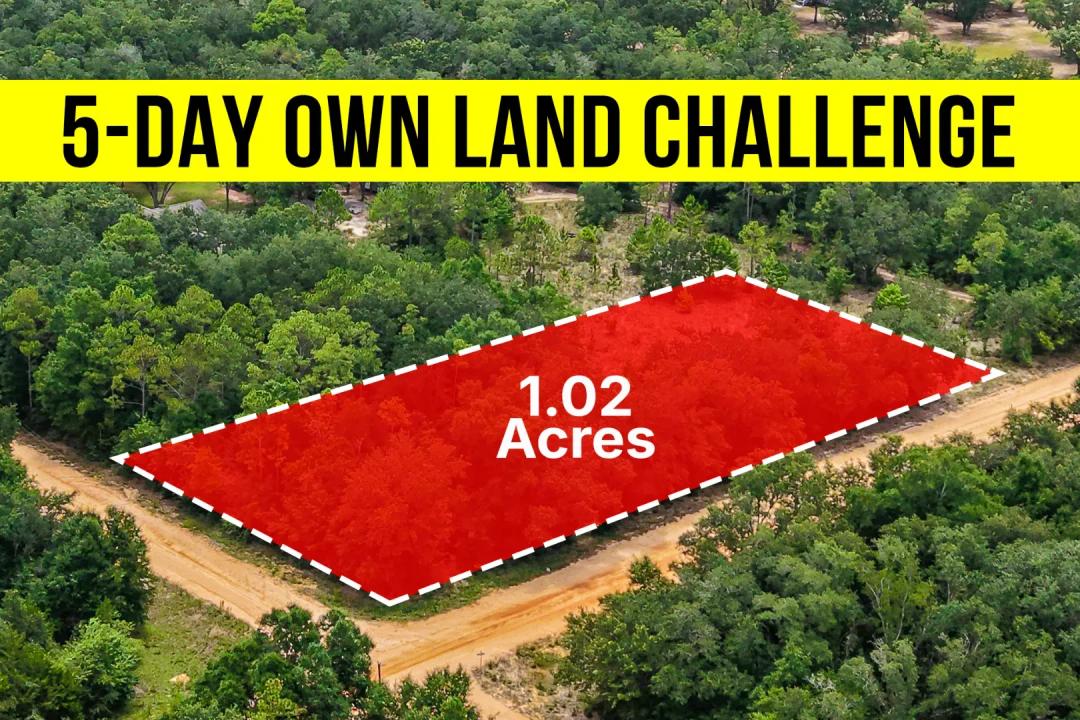 Own a 1.02-Acre Corner Lot in FL, No HOA, Near Lakes - Owner Financing