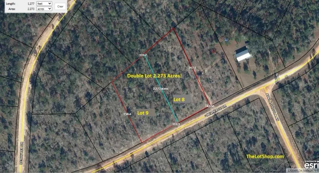 2+Acre Double Lot in Compass Lakes