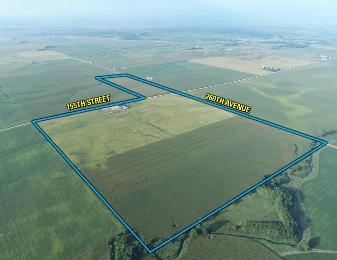 Listing #19810 - 184.41 acres in Clinton County, IA